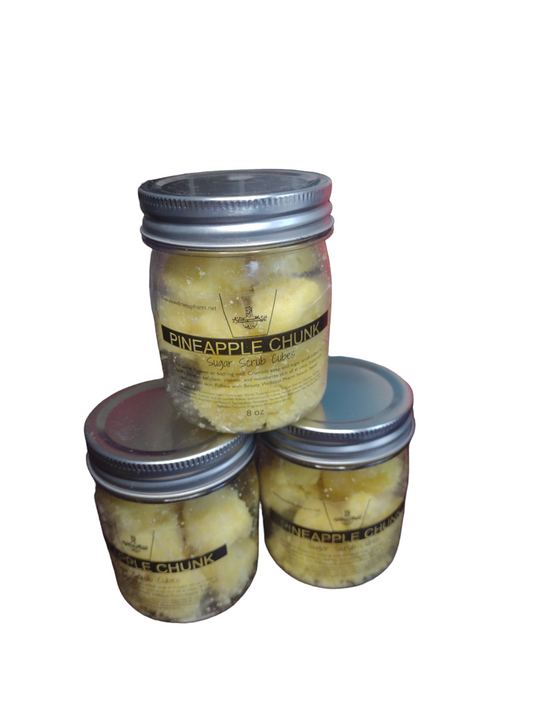 Pineapple Chunk Sugar Cubes